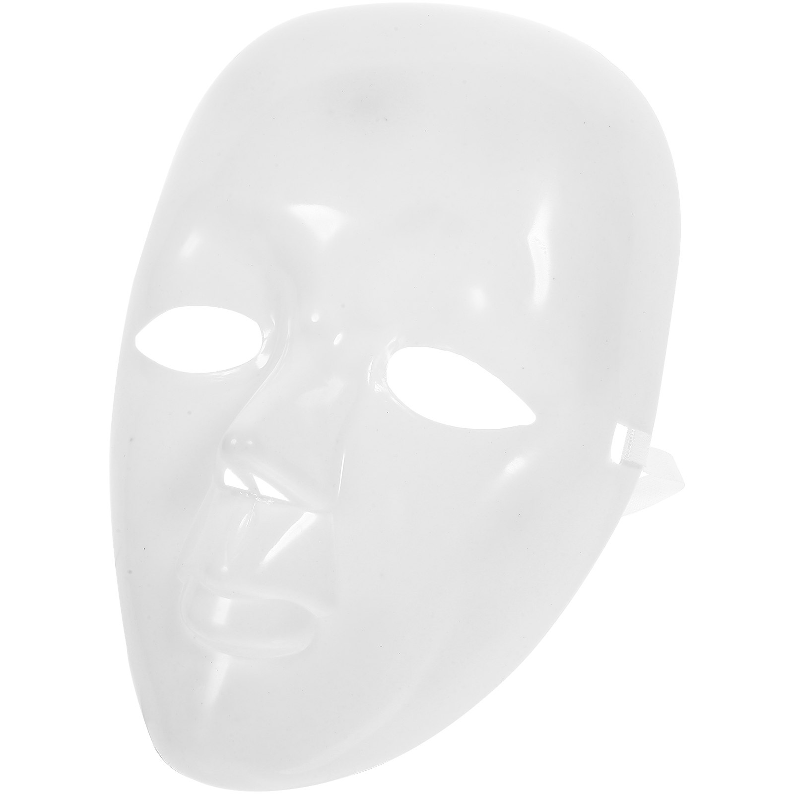 Cosplay Prop Paint - Masker Polos untuk Dicat, Pesta Karnaval,