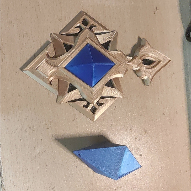 Genshin Impact Navia Caspar Al - Cosplay Prop 3D Print Settings ulasan dan harga