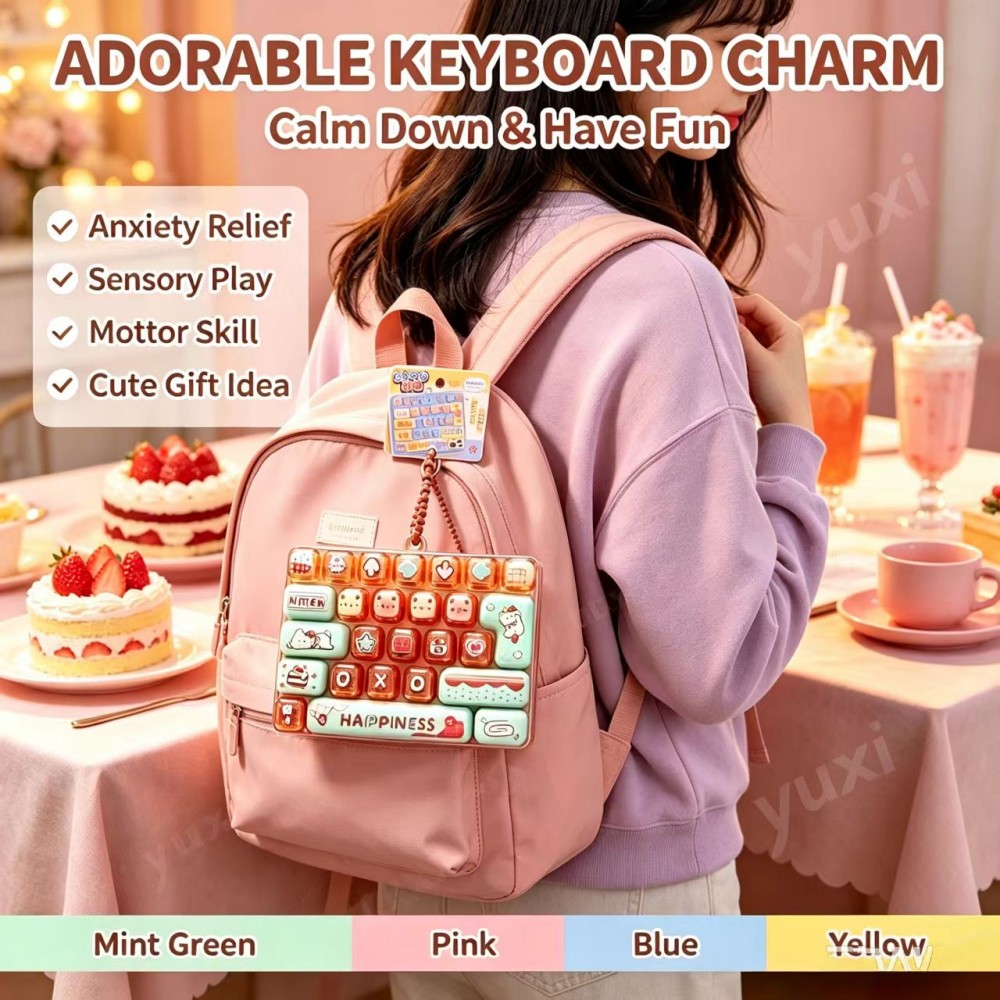 @Isi Tas Hadiah 26 Grid Keycap - Cosplay Fire Prop ulasan dan harga