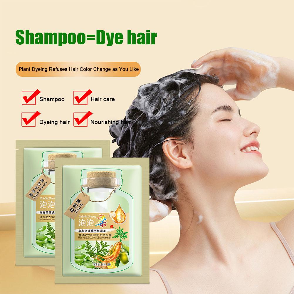 30ML/Kantong Sampo Pewarna Ram - Hair Spray Color ulasan dan harga